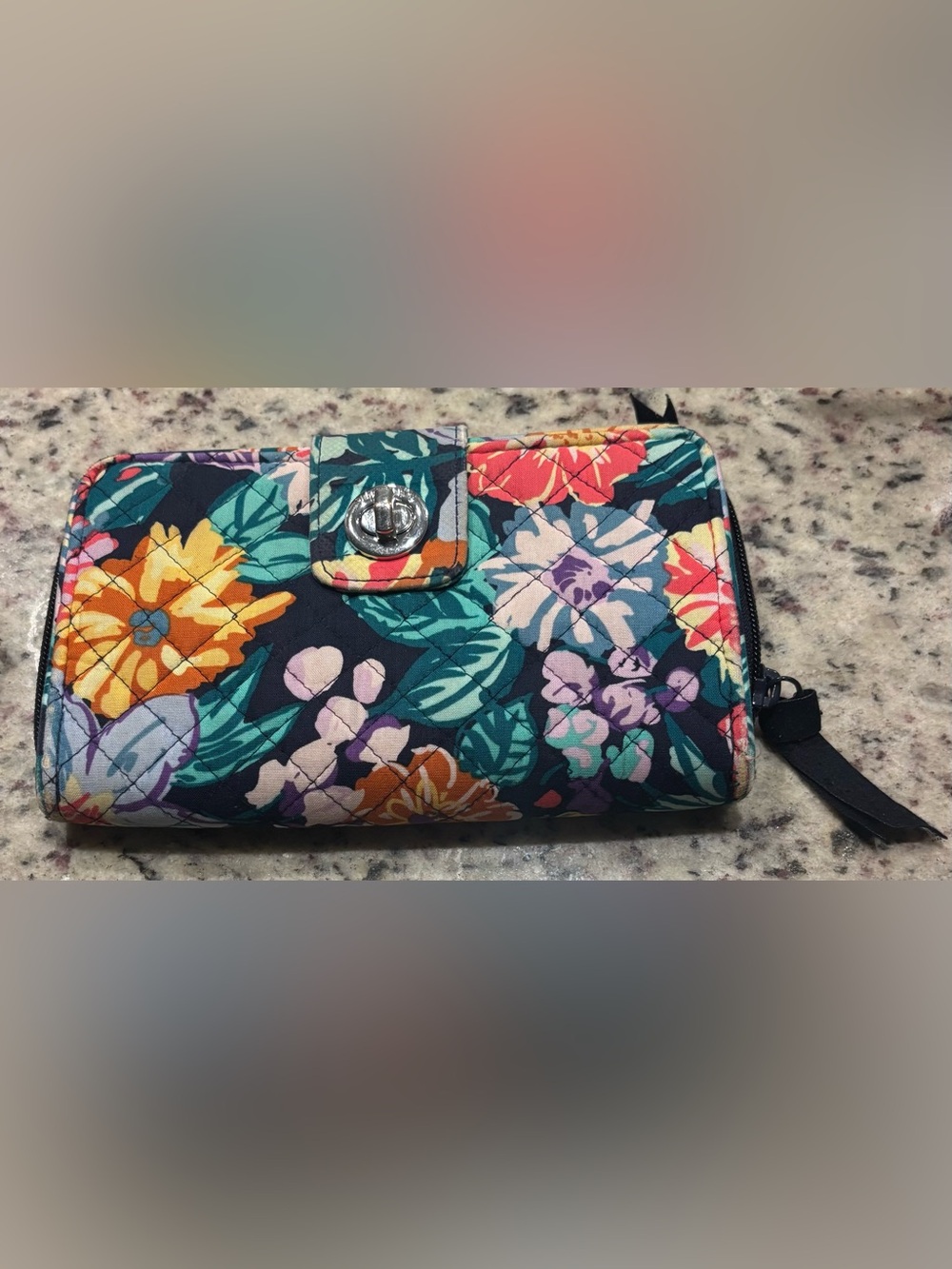 Vera Bradley Turnlock Wallet